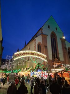Der Eingang zur Franziskanergasse bei der Martinskirche
